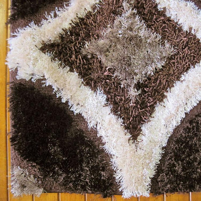Luxury Shaggy 6048 Brown